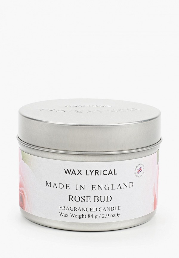 

Свеча ароматическая Wax Lyrical, Прозрачный, Роза, 20 часов горения