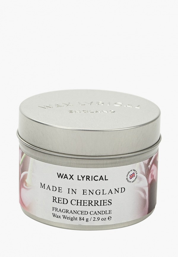 

Свеча ароматическая Wax Lyrical, Прозрачный, Вишня, 20 часов горения