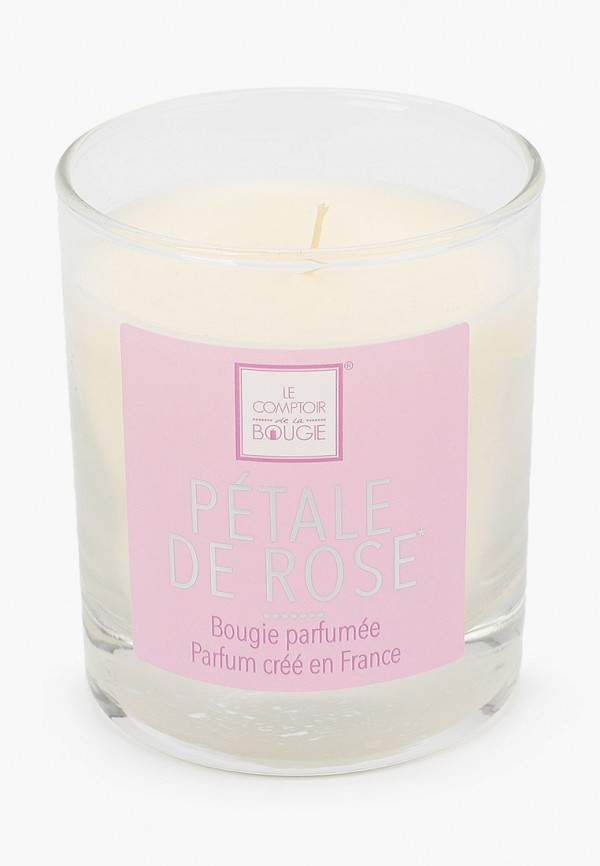 

Свеча ароматическая Arome Le Comptoir De Paris, Розовый, "PETALE DE ROSE"