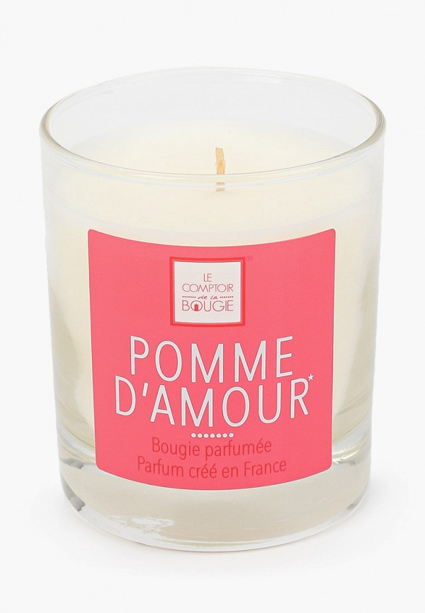 

Свеча ароматическая Arome Le Comptoir De Paris, Белый, "POMME D'AMOUR"