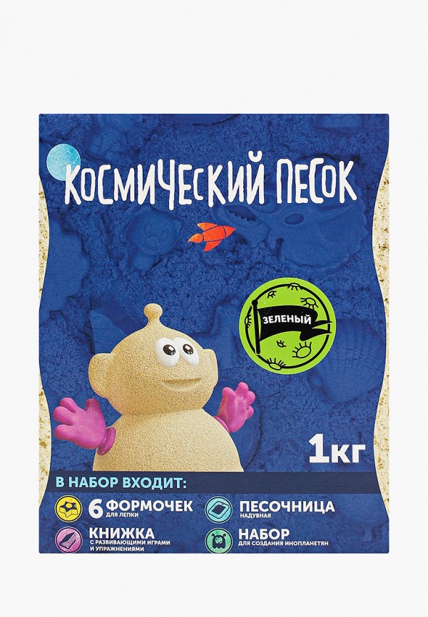 

Набор для творчества Космический песок, Зеленый