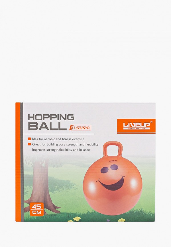 

Мяч гимнастический Liveup, Оранжевый, детский, HOPPING BALL