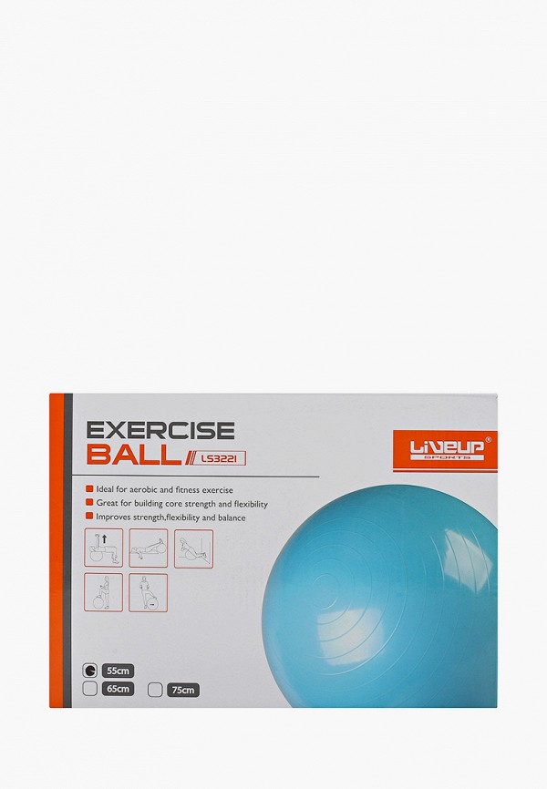 

Мяч гимнастический Liveup, Оранжевый, GYM BALL