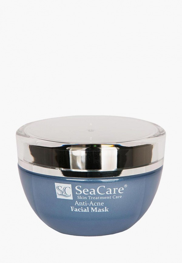 

Маска для лица SeaCare, Прозрачный, Anti-Acne от прыщей и угрей из натуральной Глины с Эвермат и Гамамелисом, 50 мл.