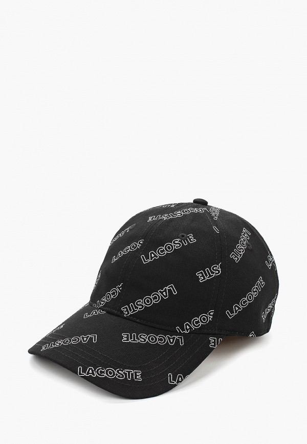 

Бейсболка Lacoste, Черный