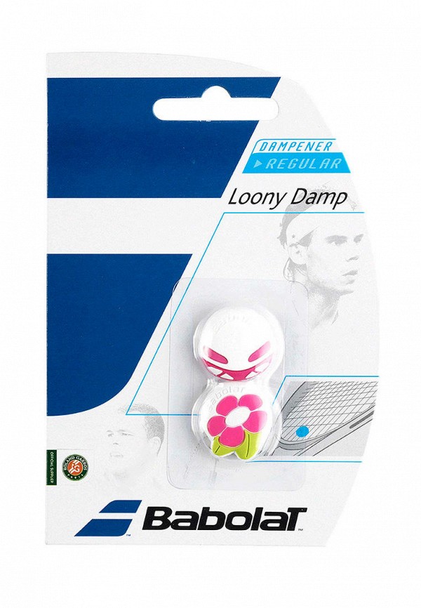 

Комплект Babolat, Белый, Виброгаситель LOONY DAMP