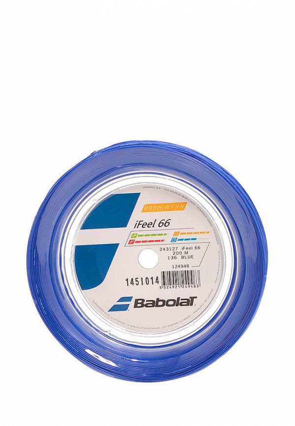 

Струны бадминтонные Babolat, Синий, IFEEL, 200 м