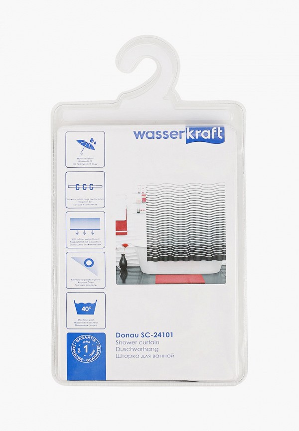 

Штора для ванной Wasserkraft, Разноцветный