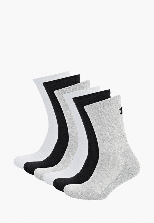

Носки 6 пар Under Armour, Белый;серый;черный, Under Armour MP002XU02SHT