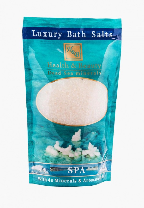 

Соль для ванн Health & Beauty, Белый, 500 г