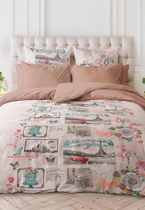 

Постельное белье 1,5-спальное Verossa, Бежевый