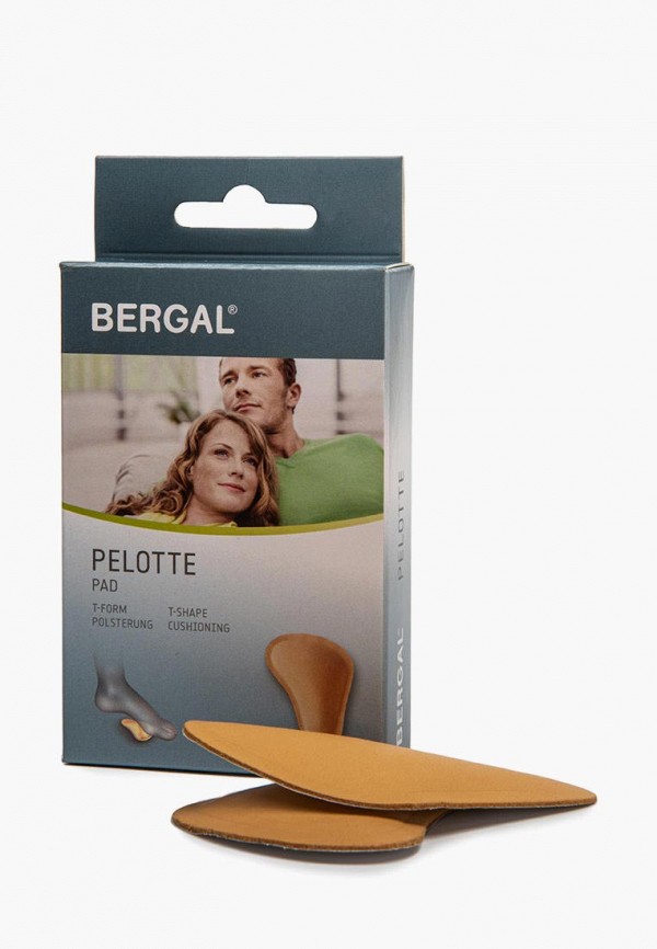 

Стельки Bergal, Бежевый, Pelotte T-Form