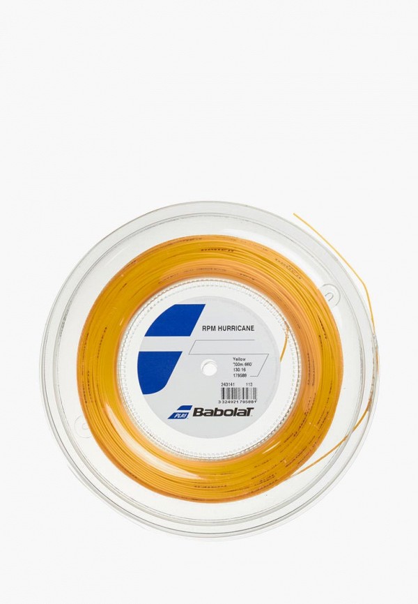 

Струны теннисные Babolat, Желтый, RPM HURRICANE, 200 м