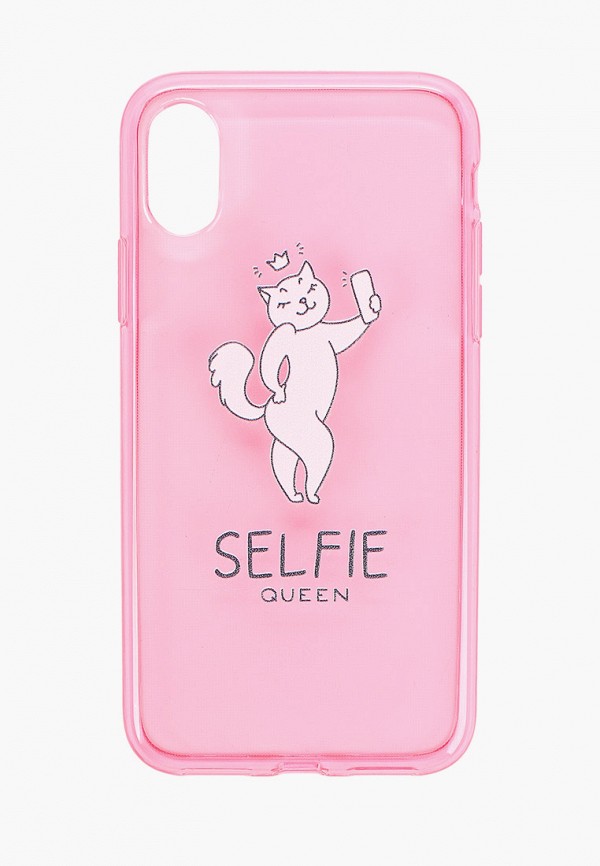 

Чехол для iPhone Zakka, Розовый, Selfie queen (Iphone X)