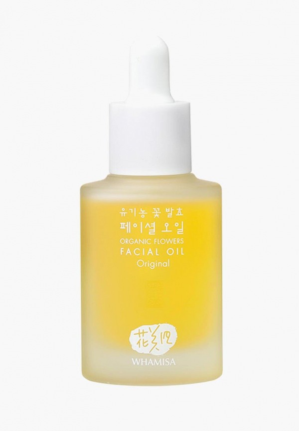 

Масло для лица Whamisa, Прозрачный, на основе цветочных ферментов Organic Flowers Facial Oil (Natural Fermentation)