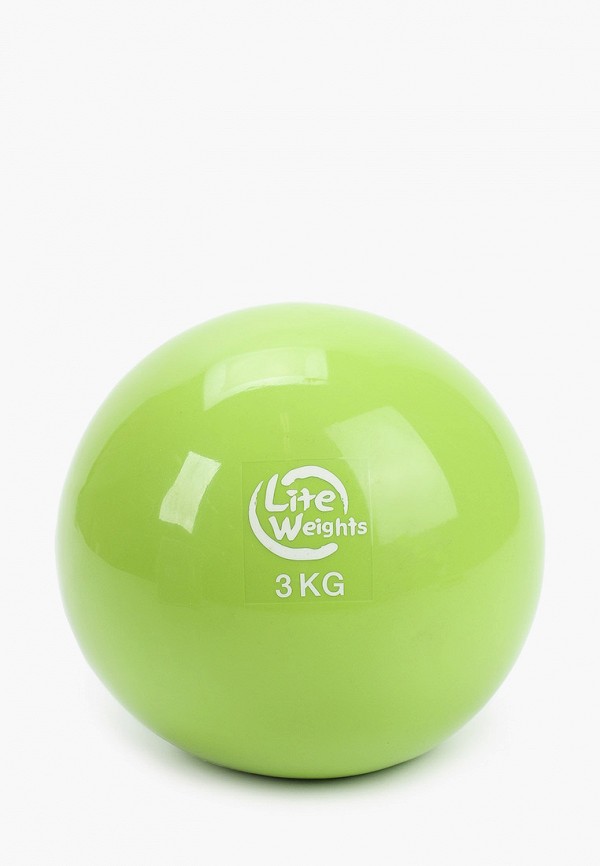 

Мяч гимнастический Lite Weights, Зеленый, медбол 3 кг.