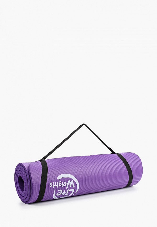 

Коврик для йоги Lite Weights, Фиолетовый, 180х61х1