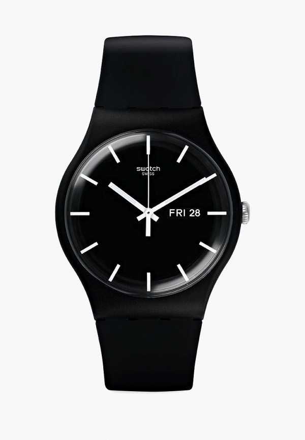 

Часы Swatch, Черный, MONO BLACK