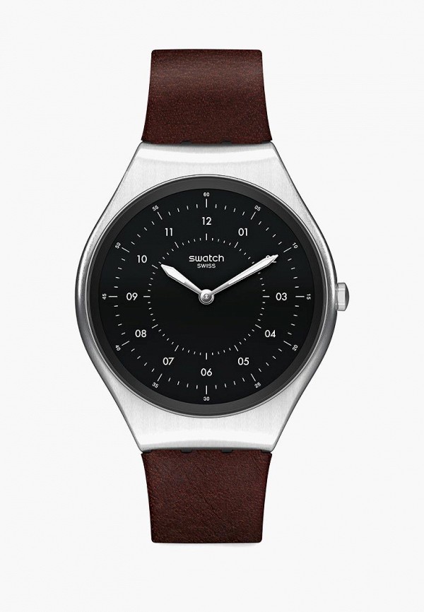 

Часы Swatch, Коричневый, SKINBRUSHED