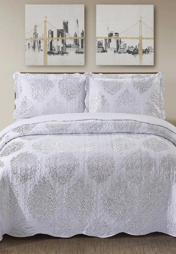 

Комплект с покрывалом Arya home collection, Белый, Bazil