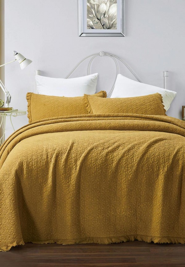 

Комплект с покрывалом Arya home collection, Желтый, Bordon