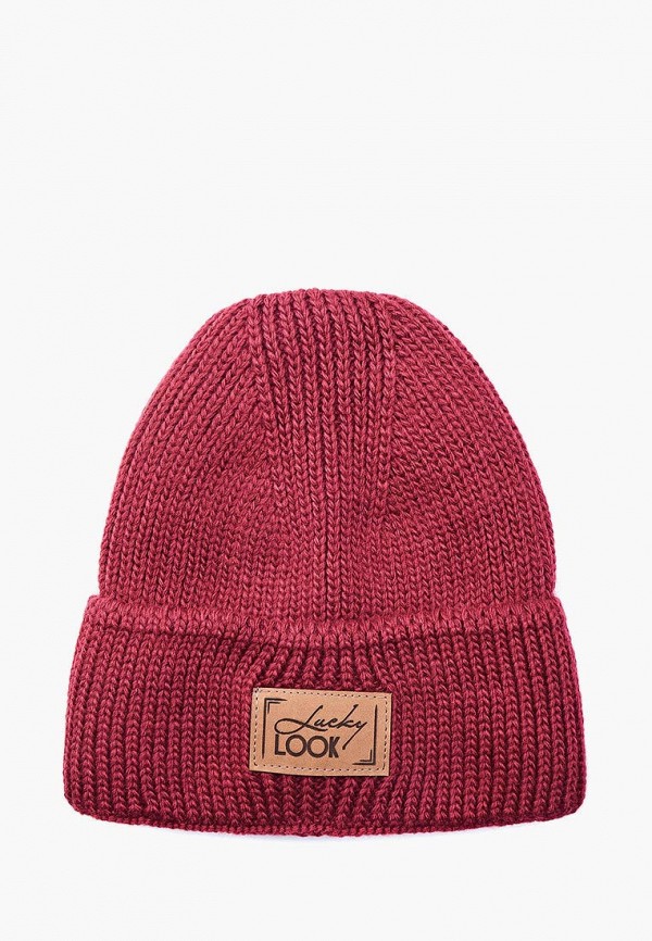 

Шапка LuckyLook, Бордовый, LuckyLook MP002XU02UQH