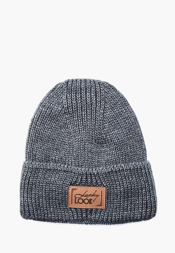 

Шапка LuckyLook, Серый, LuckyLook MP002XU02UQW
