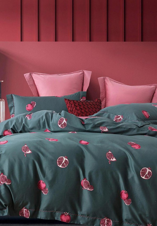 

Постельное белье 1,5-спальное Bellehome, Гранат