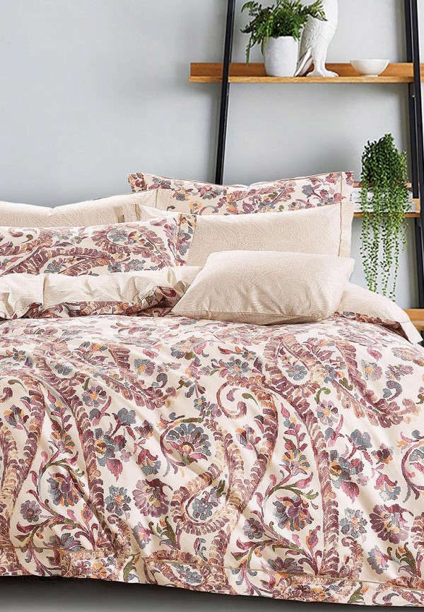 

Постельное белье Евро Bellehome, Бежевый, Рэйвентри