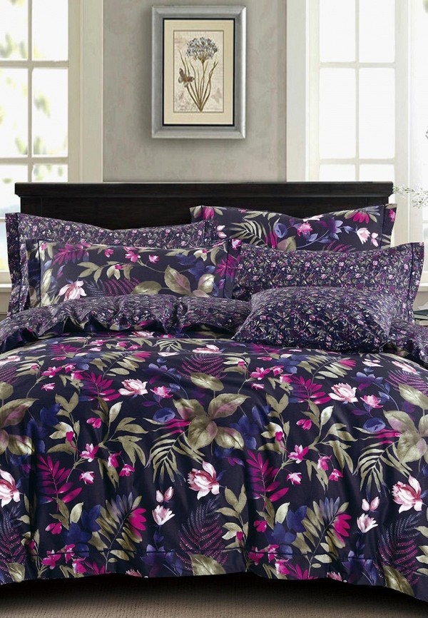

Постельное белье Евро Bellehome, Фиолетовый, Бриолетт