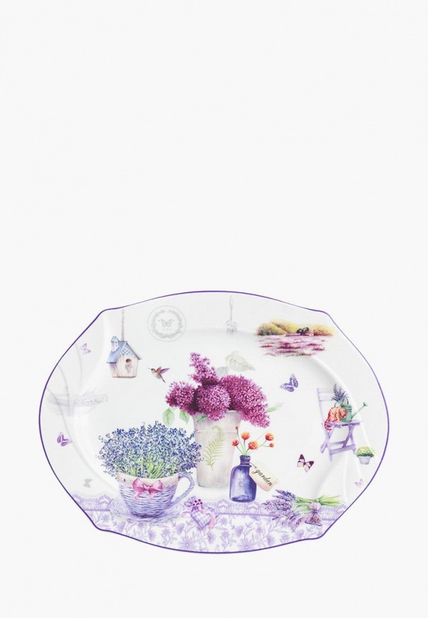 

Блюдо сервировочное Elan Gallery, Белый, 30*22 см
