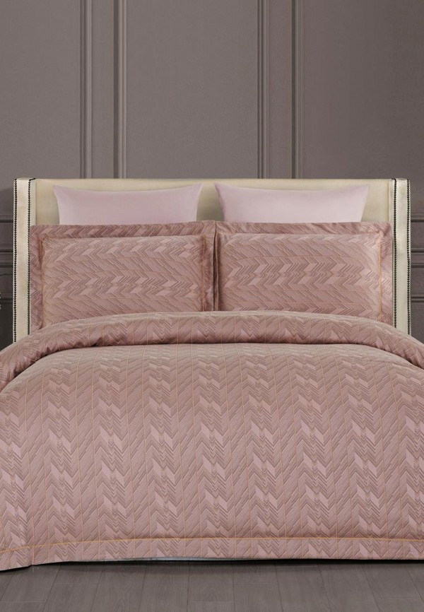 

Постельное белье Евро Arya home collection, Розовый, Ria