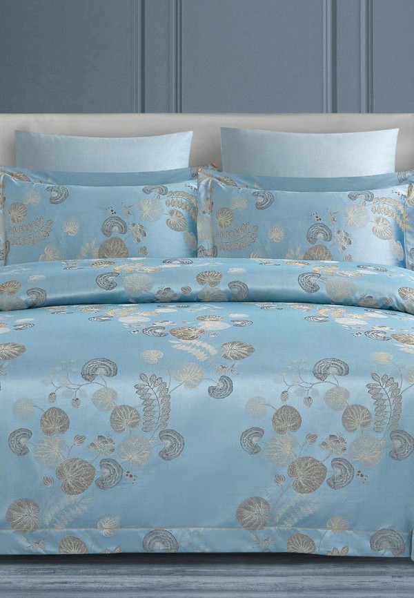 

Постельное белье Евро Arya home collection, Голубой, Riley