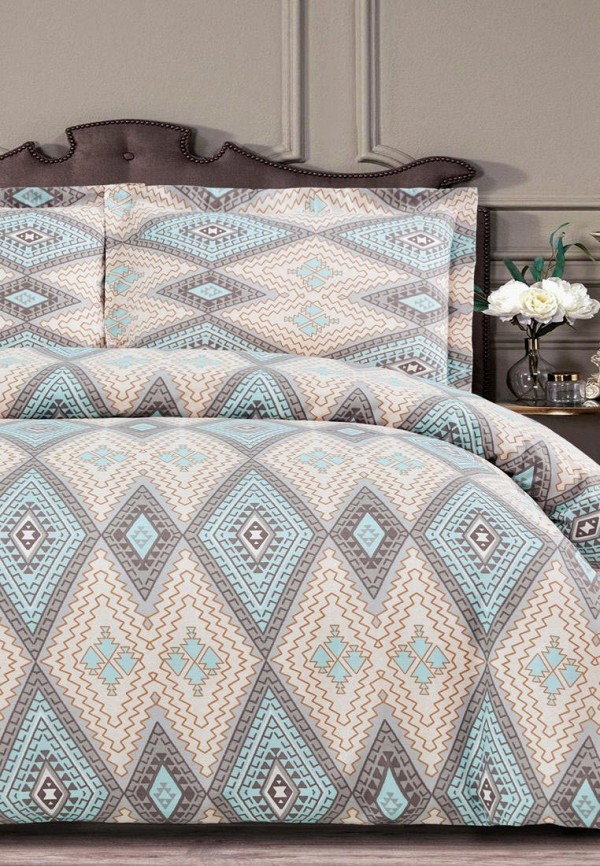 

Постельное белье Евро Arya home collection, Разноцветный, Berkiz