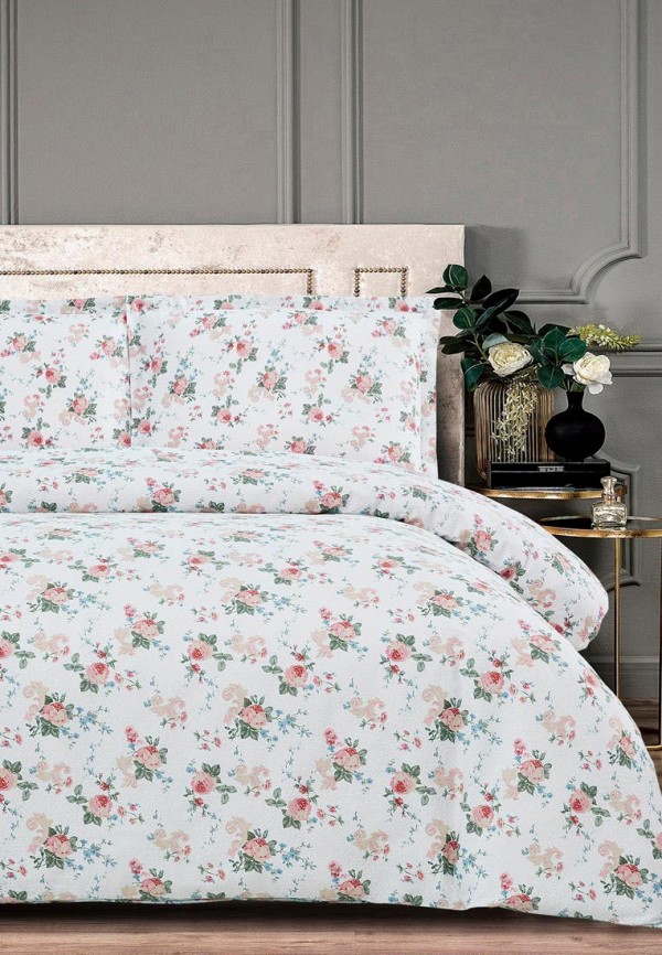 

Постельное белье Евро Arya home collection, Белый, Aliza