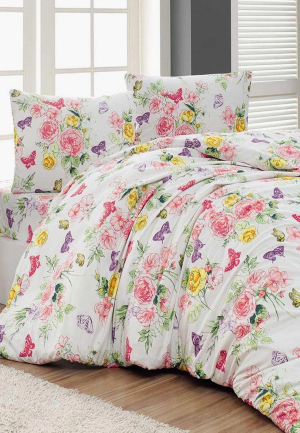 

Постельное белье Семейное Arya home collection, Белый, Fado