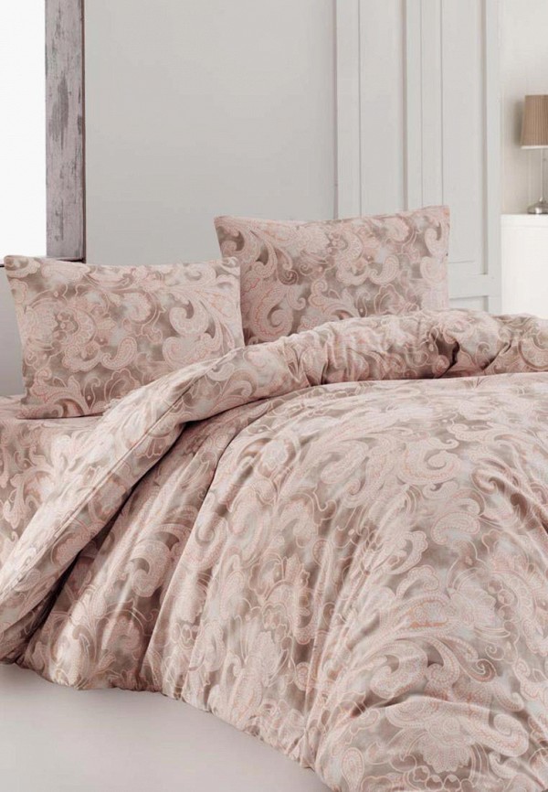 

Постельное белье Семейное Arya home collection, Бежевый, Pelino