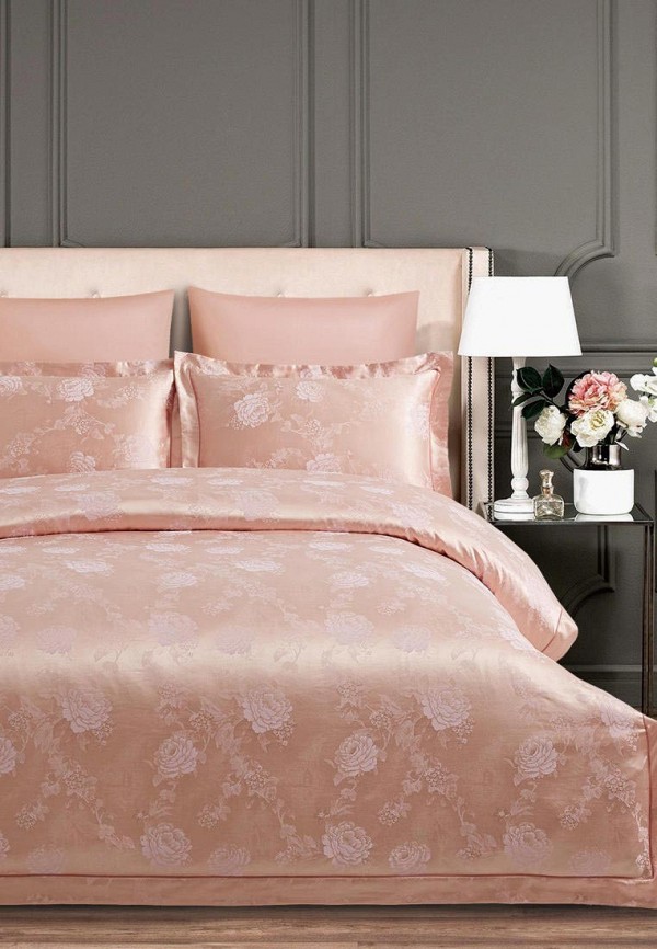 

Постельное белье Семейное Arya home collection, Бежевый, Adina