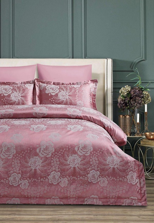 

Постельное белье 1,5-спальное Arya home collection, Розовый, Denzel