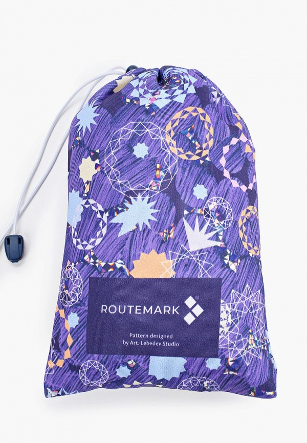 

Чехол для чемодана Routemark, Фиолетовый, "Блестки,искры,конфетти" с паттерном Студии Артемия Лебедева