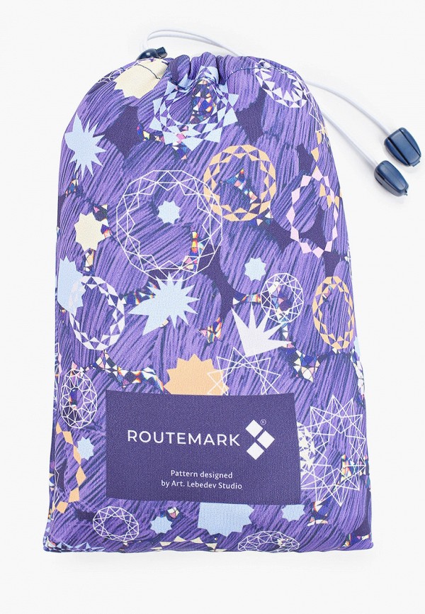 

Чехол для чемодана Routemark, Фиолетовый, "Блестки,искры,конфетти" с паттерном Студии Артемия Лебедева