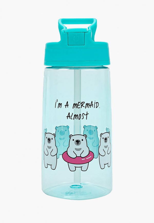 

Бутылка Zakka, Бирюзовый, I'm a mermaid, 06 л.