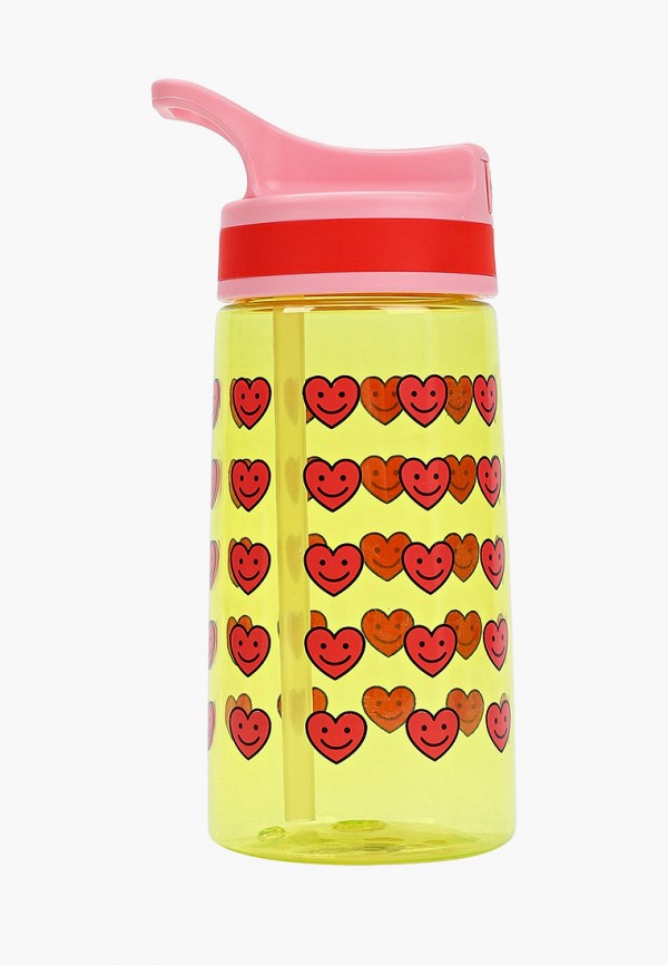 

Бутылка Zakka, Желтый, Hearts, 06 л.