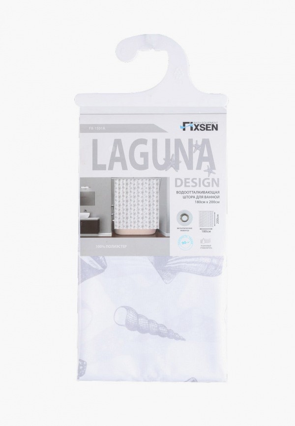 фото Штора для ванной fixsen