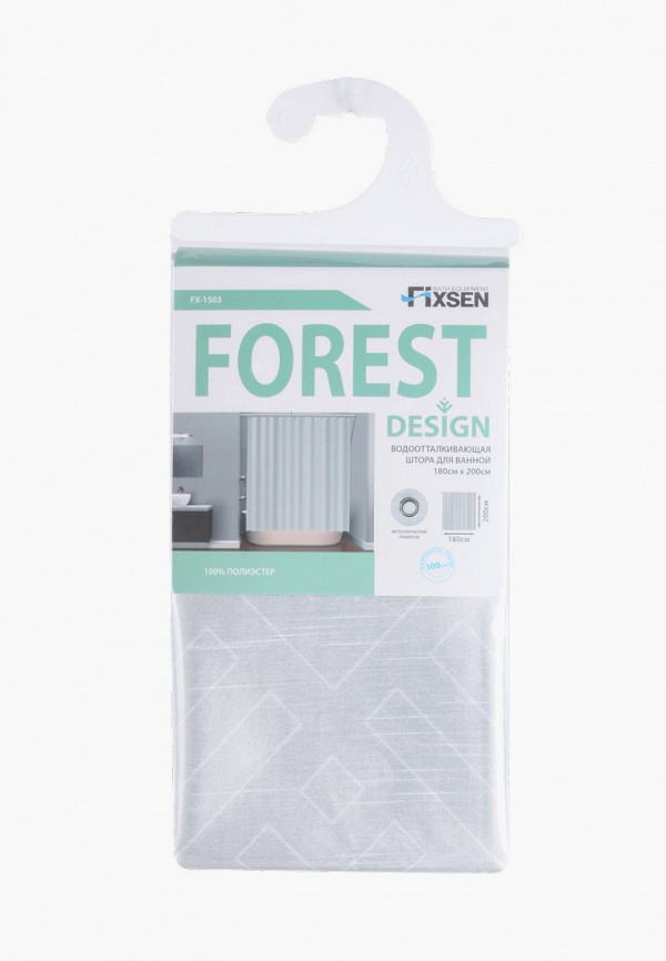 фото Штора для ванной fixsen