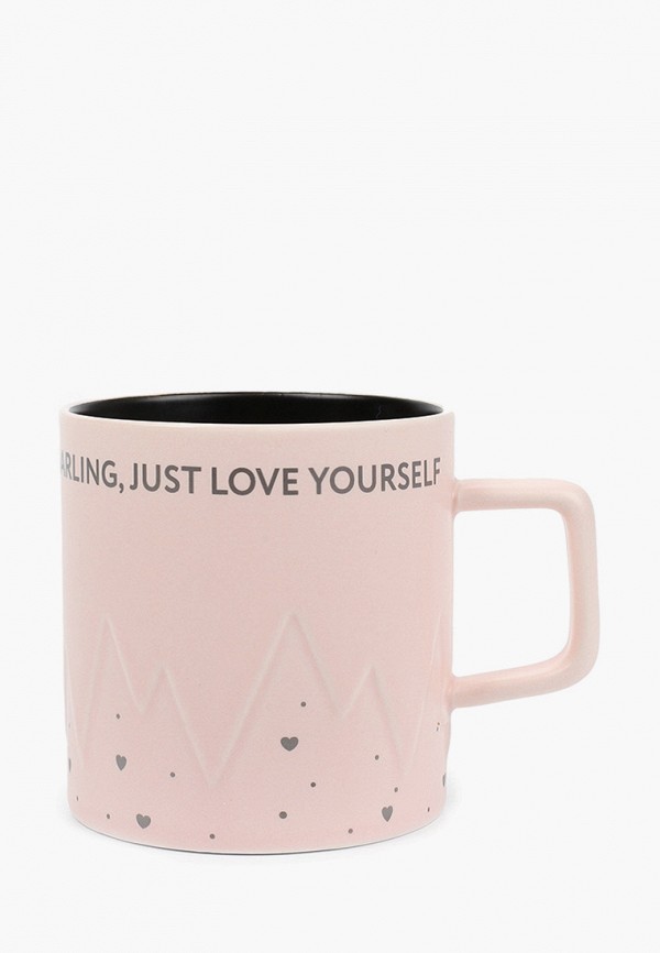

Кружка Zakka, Розовый, LOVE YOURSELF