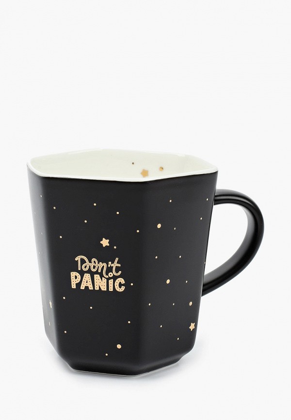 

Кружка Zakka, Черный, DON’T PANIC