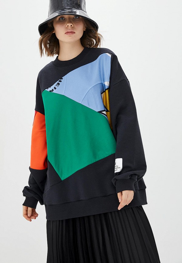 

Свитшот Ksenia Schnaider, Черный, Ksenia Schnaider MP002XU02X7S