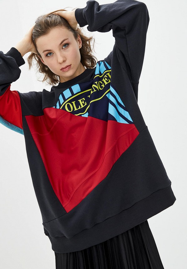 

Свитшот Ksenia Schnaider, Черный, Ksenia Schnaider MP002XU02X7U