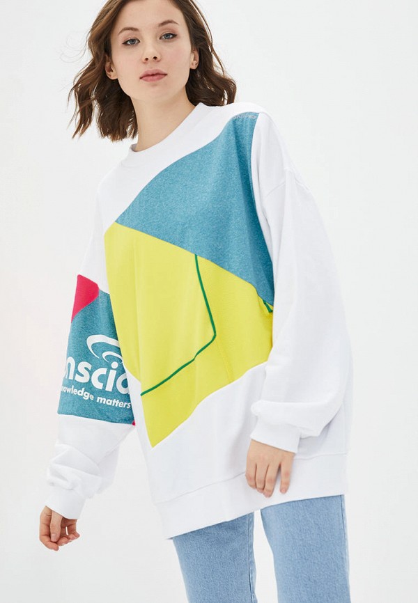 

Свитшот Ksenia Schnaider, Белый, Ksenia Schnaider MP002XU02X81